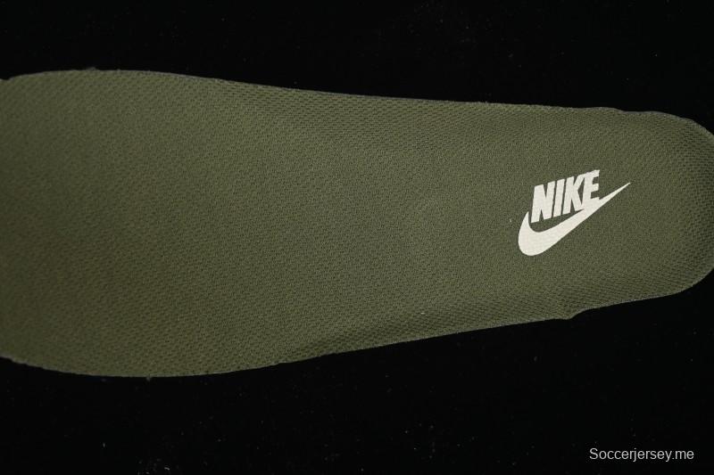 حذاء نايك اير فورس 1'07 المنخفض من نايك اير فورس 1'07 بالتعاون مع غوتشي باللون الأخضر العسكري متعدد الألوان - XX3168-211