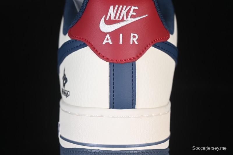 حذاء رياضي نايك اير فورس 1'07 منخفض كاجوال مع وسادة هوائية كاملة الطول - XD2588-604