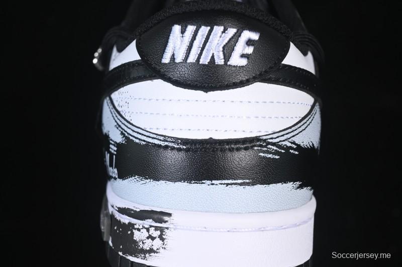 حذاء تزلج نايك SB Dunk Dunk Low Strap المخصص للتزلج الكاجوال منخفض الرقبة - DD1391-100
