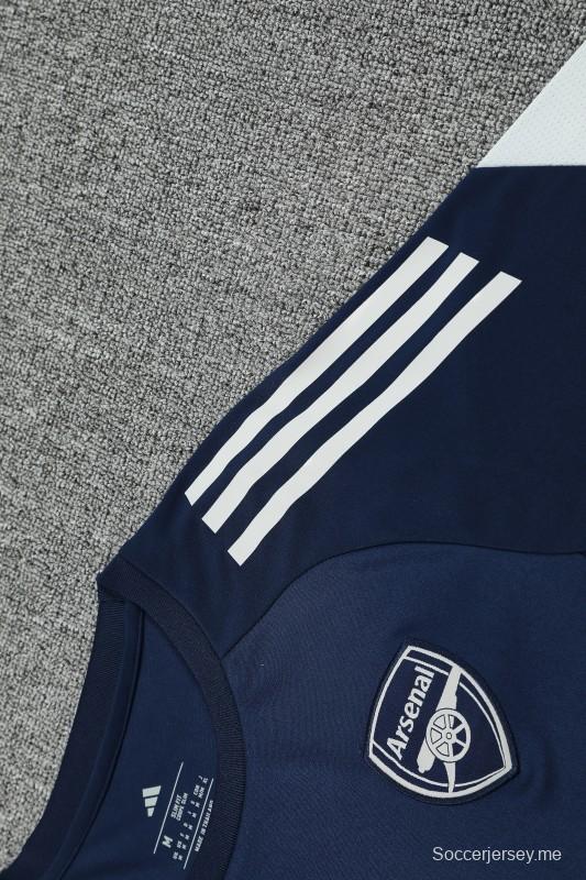 25/26 ريال مدريد قميص بأكمام قصيرة وشورت قصير الأكمام كحلي اللون الأزرق الداكن