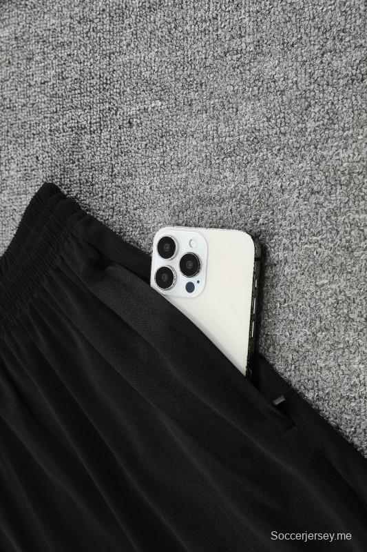 25/26 باريس سان جيرمان سترة بيضاء + قميص أبيض + شورت