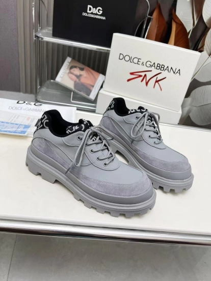 D&G Chunky Derby Casual Platform Shoes - AS00340