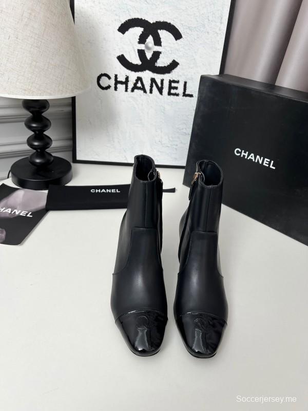 Chanel 2025 SS Double C Heel Fashion Boots - LY00370/LY00400