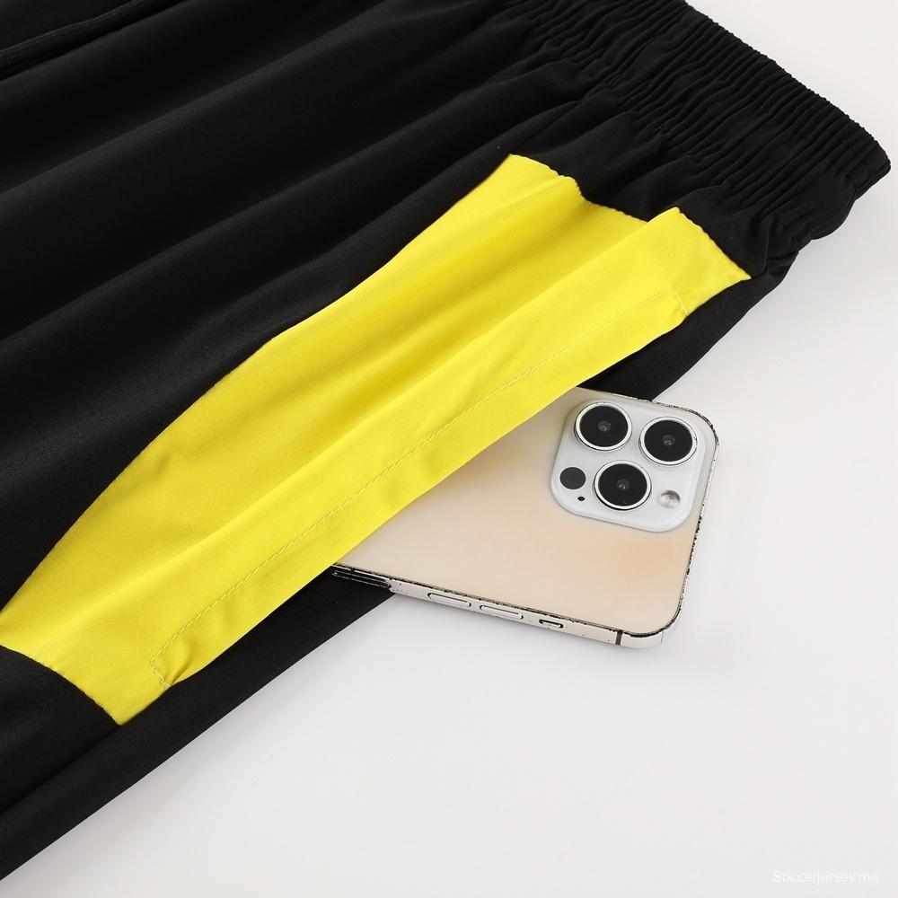 بوروسيا دورتموند جاكيت نصف سحاب + بنطلون طويل S-2XL