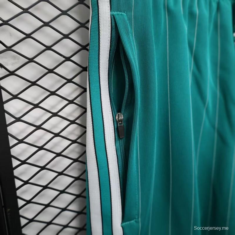 25/26 شورت أديداس ليفربول أديداس أخضر أصلي بخطوط مخضر مخضر