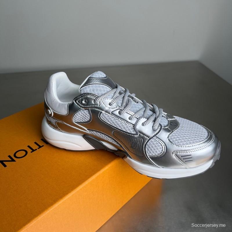 أديداس ل في أولمبيا حذاء كاجوال كاجوال برباط مستدير من الأمام والجزء العلوي منخفض الرقبة - YC