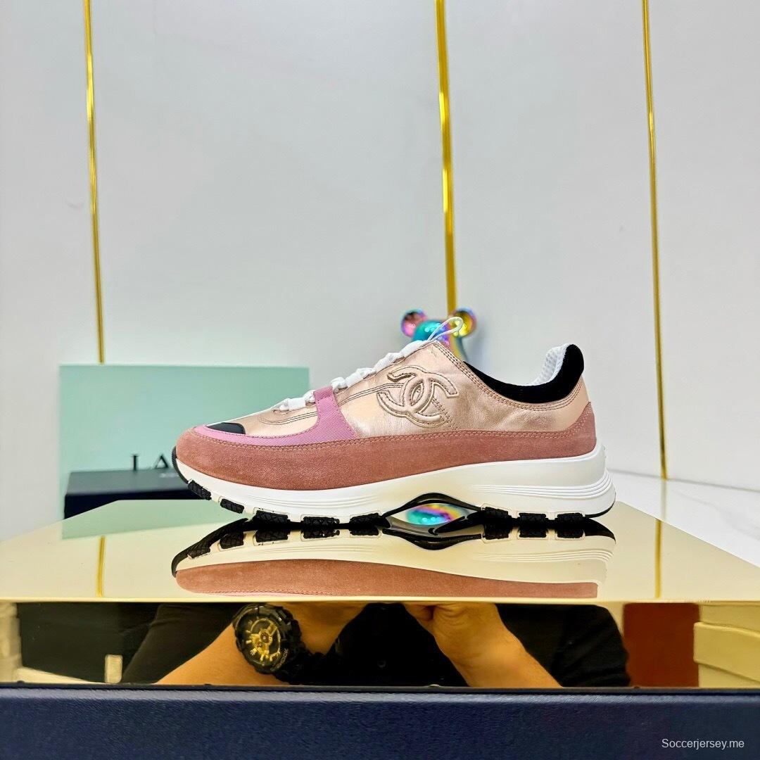شانيل 2025 شانيل 2025 حذاء رياضي كاجوال بنعل مكتنزة - LY00310