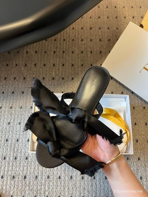 حذاء بعقدة منسوجة يدويًا من ذا رو 25ss - KFY00280