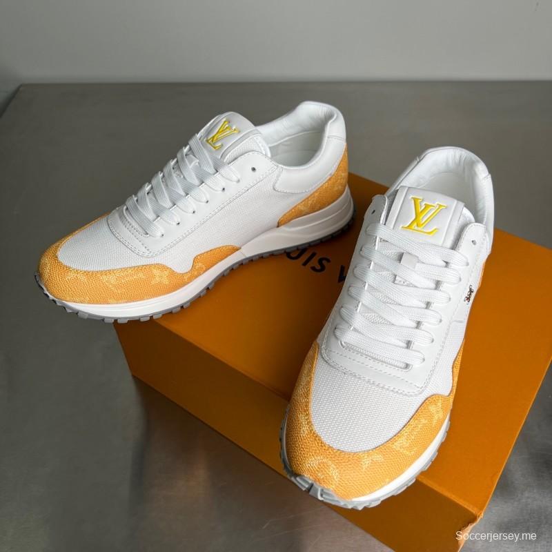 حذاء كاجوال للرجال من جلد العجل من جلد العجل من ليف رن اواي من جلد العجل برباط عند الأصابع المستديرة