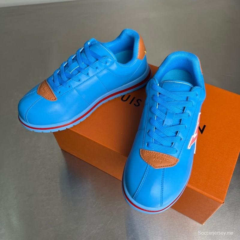 لويس فويتون LV x فاريل ويليامز مجموعة أحذية رياضية كاجوال بلاتفورم من لويس فويتون LV x فاريل ويليامز - YC