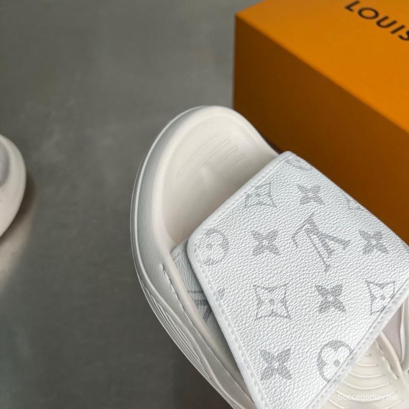 حذاء بغل من لويس فويتون ميامي مع إغلاق بخطاف وحلقة - YC