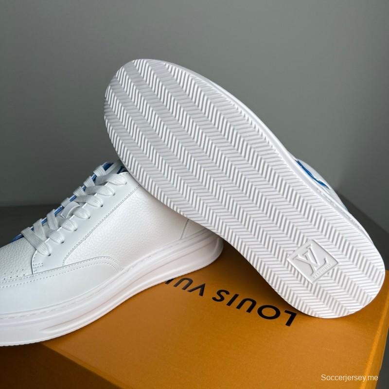 حذاء رياضي رجالي من لويس فويتون بيفرلي هيلز برقبة منخفضة للرجال - YC