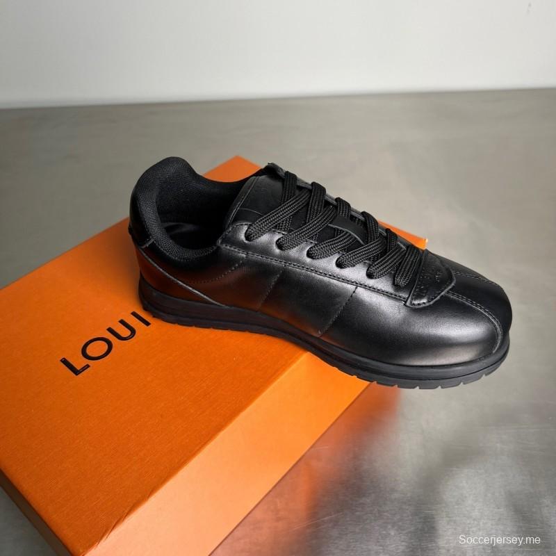 LV لويس فويتون 2025 حذاء رياضي كاجوال بلاتفورم سنيكرز من تصميم فاريل ويليامز - YC