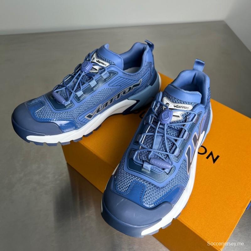 حذاء رانر تاتيك 2025 من سلسلة Lv Runner Tatic 2025 للرجال كاجوال برباط منخفض من الأعلى - YC