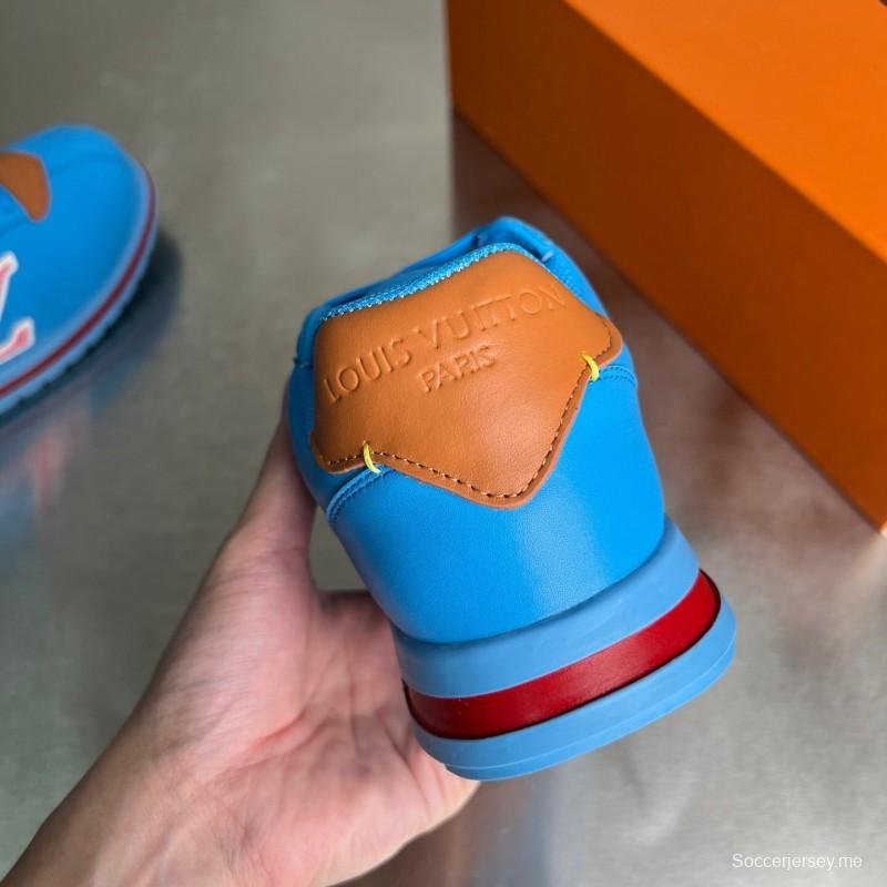 لويس فويتون LV x فاريل ويليامز مجموعة أحذية رياضية كاجوال بلاتفورم من لويس فويتون LV x فاريل ويليامز - YC