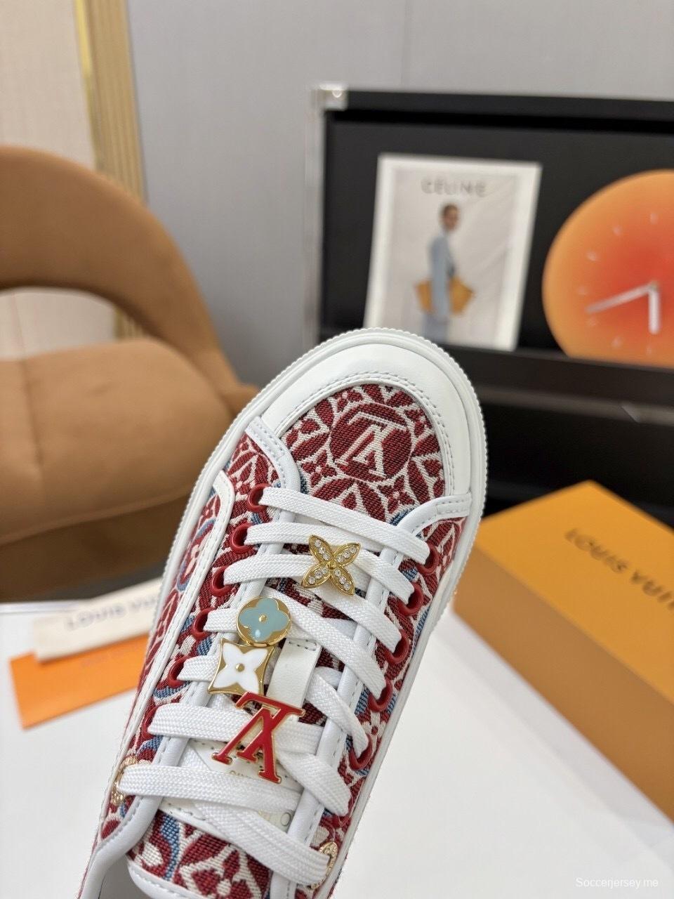 حذاء رياضي من سلسلة لاجون من لويس فويتون جينز بمشبك - AS00300