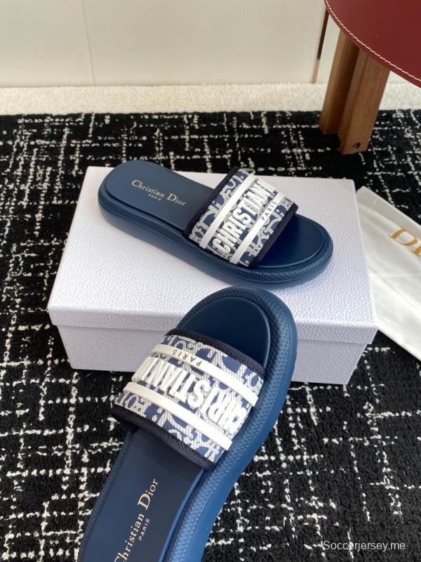 أحدث صنادل ديور لربيع وصيف 2025 لربيع وصيف 2025 ذات نعل رغوي خفيف للغاية - KFY00260