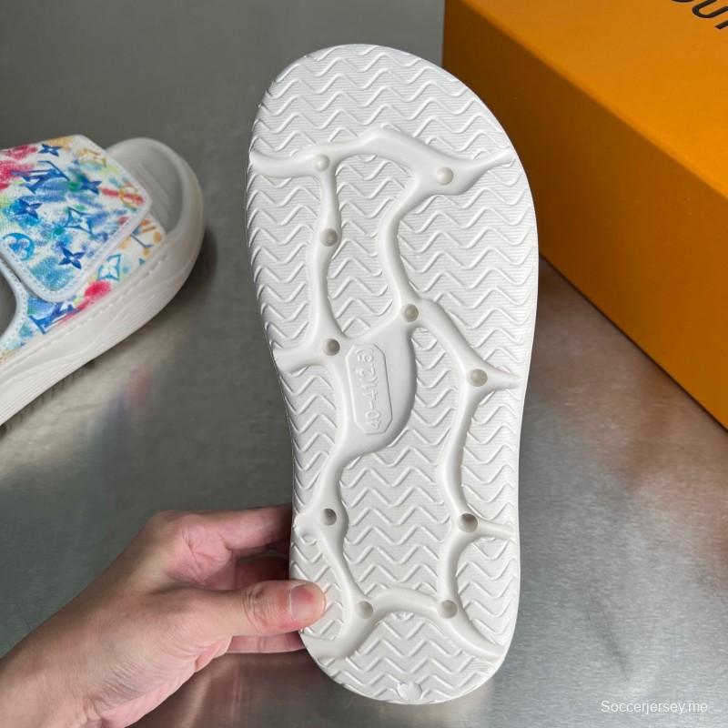 صندل ميامي ميامي ميامي بحزام فيلكرو من لويس فويتون - YC