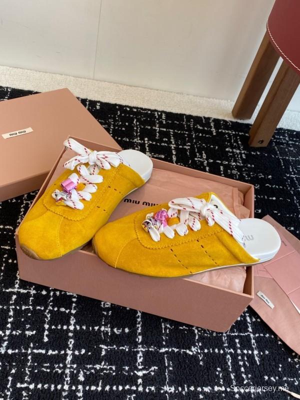 ميو ميو ميو حذاء كاجوال نصف دراج كاجوال ديكون - KFY00295