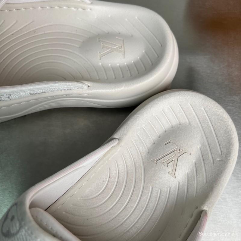 حذاء بغل من لويس فويتون ميامي مع إغلاق بخطاف وحلقة - YC