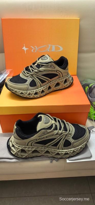 حذاء رياضي بتصميم ريترو - AS00400 من ديور B35 أبي أحذية رياضية بتصميم ريترو - AS00400