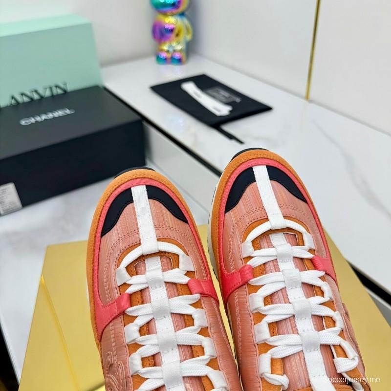 شانيل 2025 شانيل 2025 حذاء رياضي كاجوال بنعل مكتنزة - LY00310