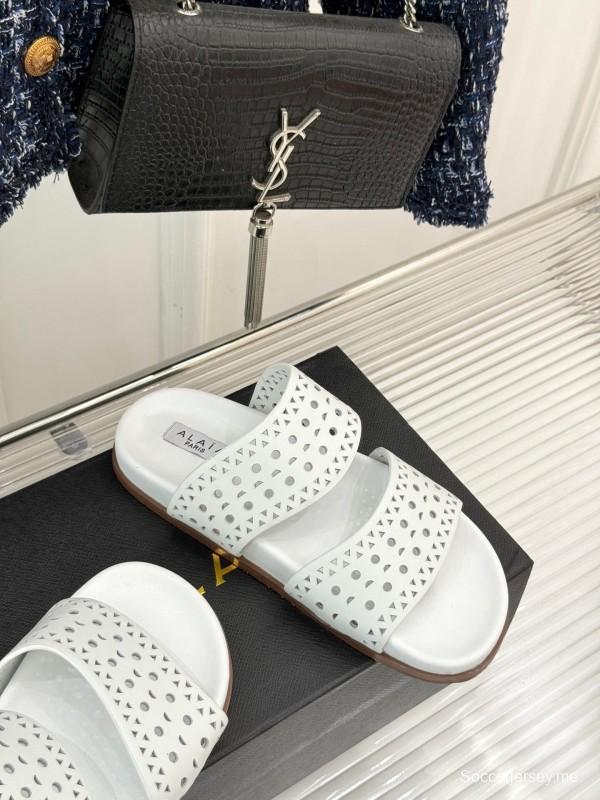 صندل آليا لربيع وصيف 2025 لربيع وصيف 2025 صندل كاجوال مخرم بالليزر - KFY00260