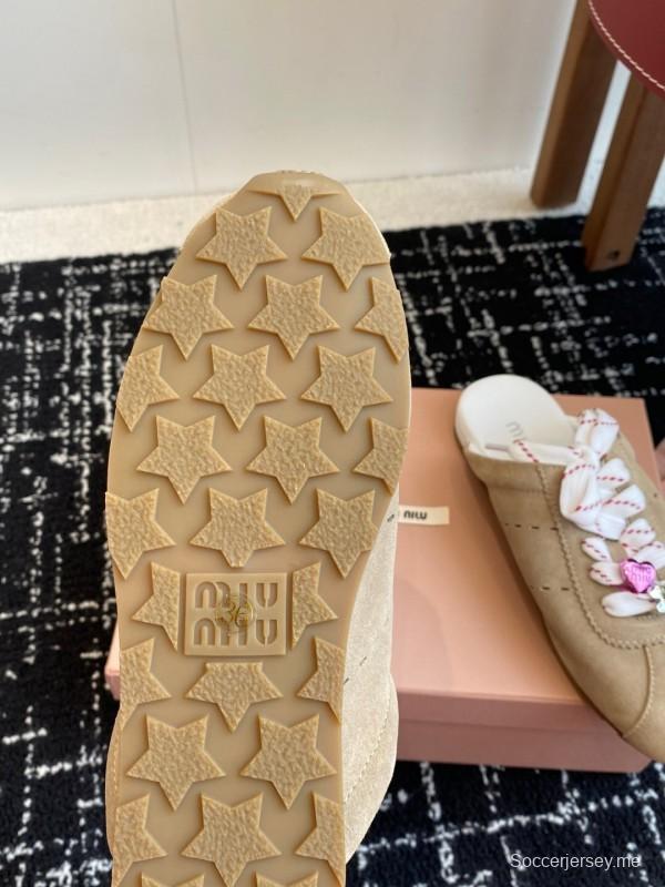 حذاء ميو ميو 2025 س س س س س سليب أون كاجوال - KFY00295