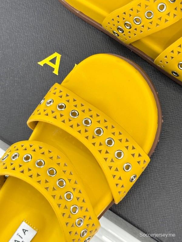 صندل كاجوال مجوف مجوف مجوف من ألايا 2025SS - KFY00260