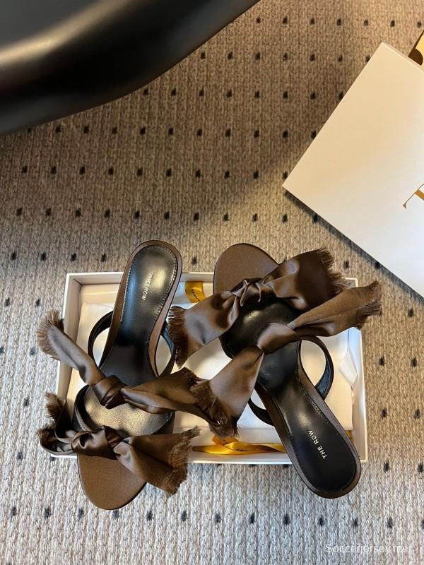 حذاء بعقدة منسوجة يدوياً من ذا رو 25ss - KFY00280