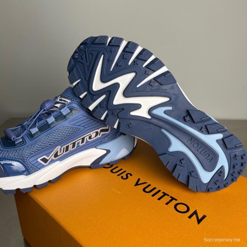 حذاء رانر تاتيك 2025 من سلسلة Lv Runner Tatic 2025 للرجال كاجوال برباط منخفض من الأعلى - YC