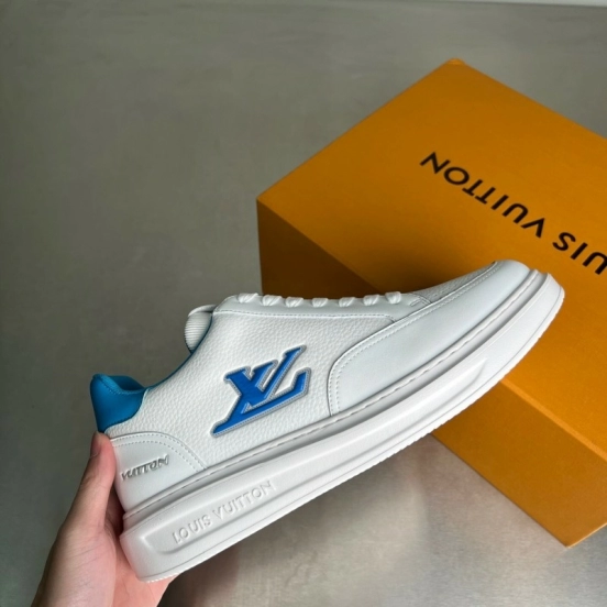 حذاء رياضي رجالي من لويس فويتون بيفرلي هيلز برقبة منخفضة للرجال - YC