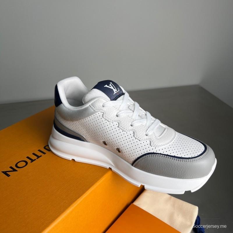 حذاء كاجوال كلاسيكي من الجلد الكلاسيكي برباط عند الأصابع المستديرة - YC