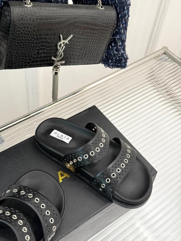 صندل ألايا لربيع وصيف 2025 كاجوال مجوف مجوف لربيع وصيف 2025 - KFY00260