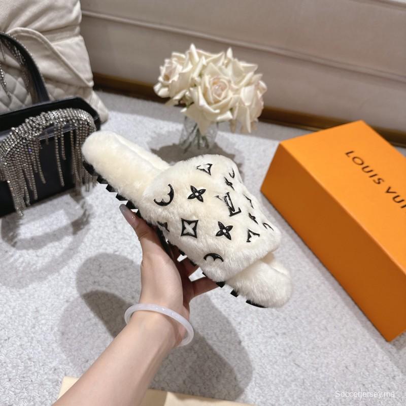 شباشب Lv 2025/ss من الصوف الكسول - LY00240