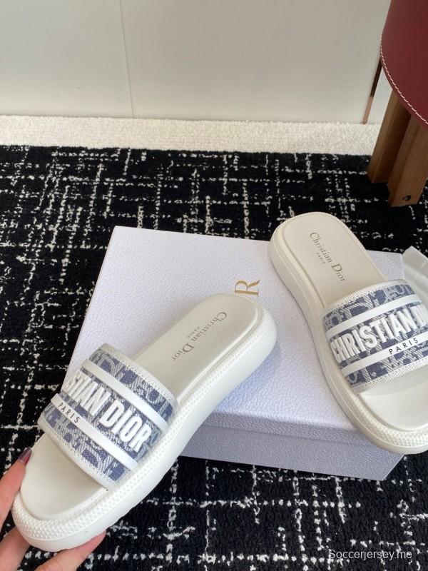 أحدث صنادل ديور لربيع وصيف 2025 لربيع وصيف 2025 ذات نعل رغوي خفيف للغاية - KFY00260