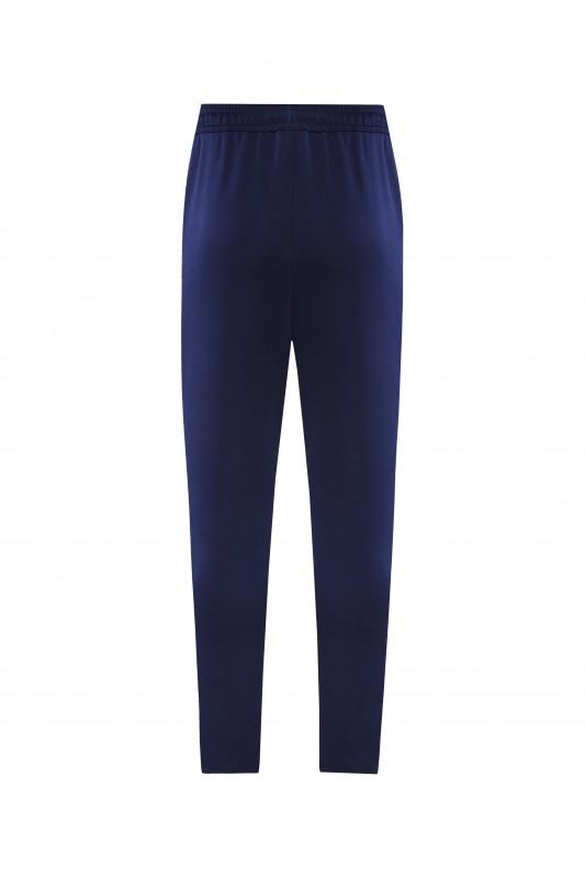 25/26 أولمبيك ليون/أولمبيك ليون أزرق سحاب كامل سترة + بنطال طويل