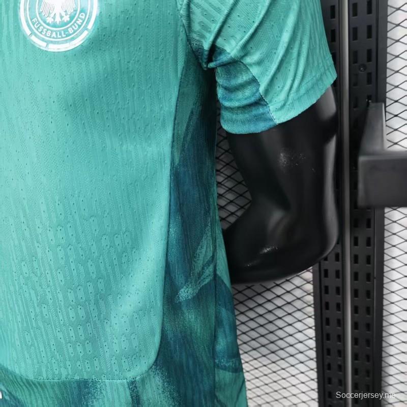إصدار اللاعب 2026 قميص تدريب ألمانيا 2026 قميص تدريب ألمانيا أخضر مخضر مائل إلى الأزرق المخضر