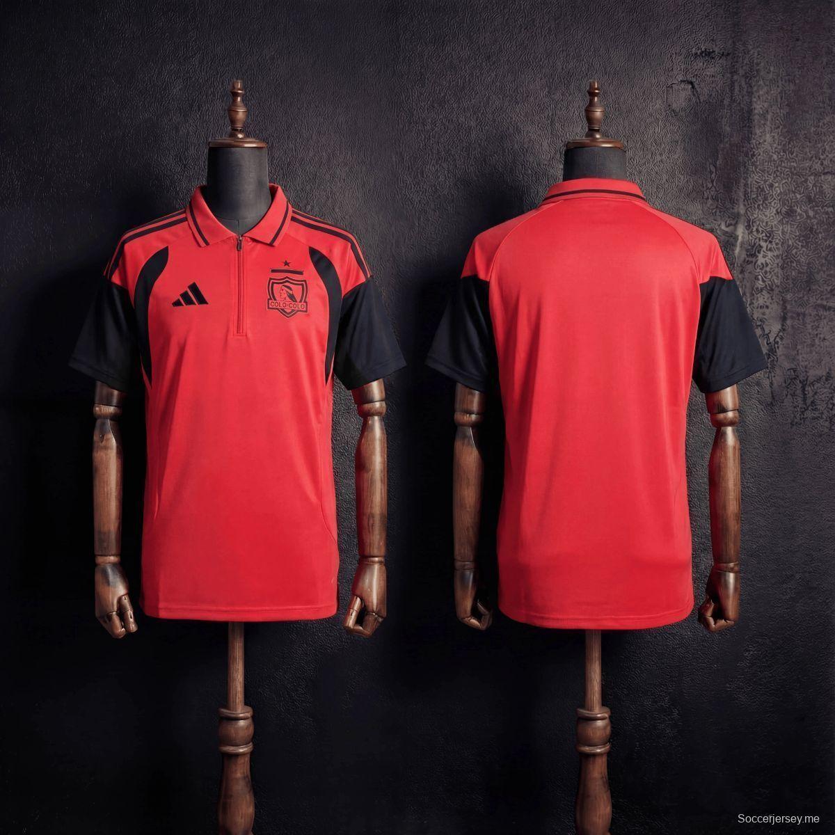 2026 كولو كولو قميص تدريب أحمر