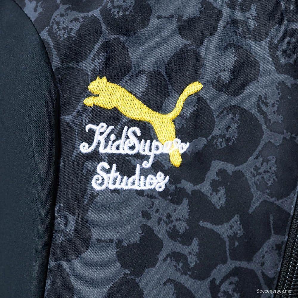 2026 دورتموند سترة سوداء قابلة للانعكاس واقية من الرياح