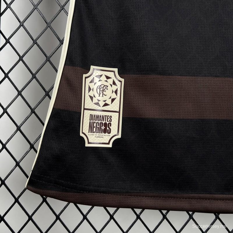 2025/26 قميص خاص لفريق فلامنغو للسيدات ضد فريق ديامانتي نيجرو