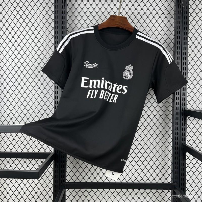 قميص ريال مدريد للرجال طراز لايف ستايل لموسم 2026/2027