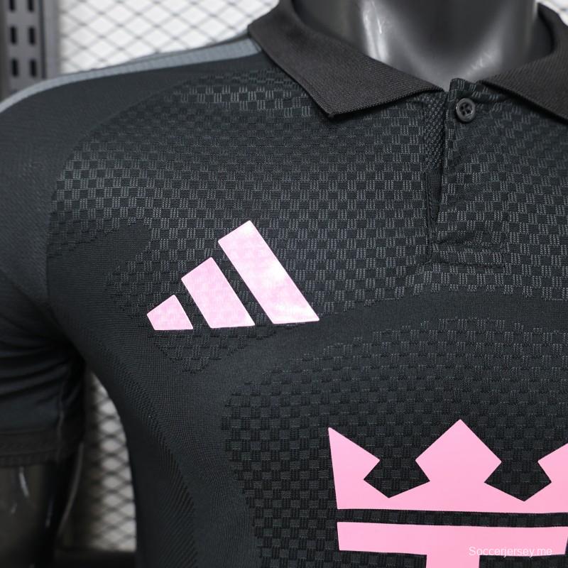 قميص اللاعب خارج أرض الملعب من طراز 2026 لفريق إنتر ميامي سي إف باللون الأسود