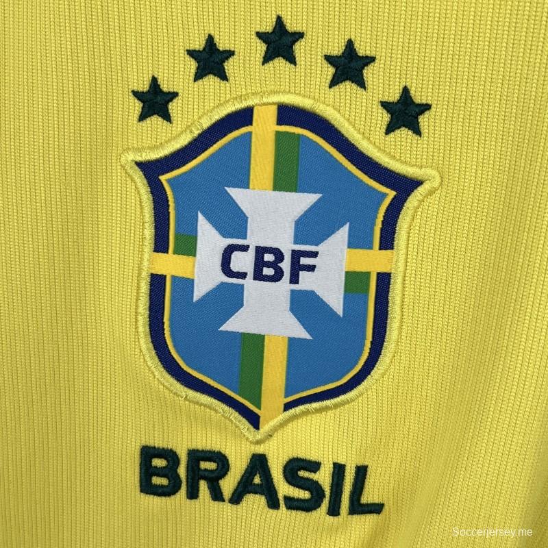 قميص البرازيل الرجالي للمباريات على أرضها في كأس العالم 2026