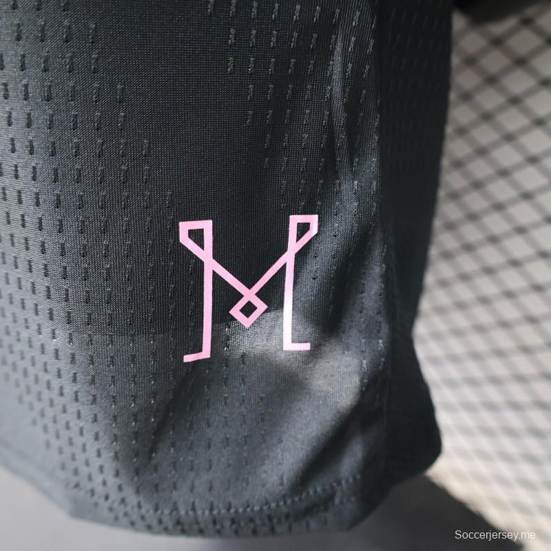 قميص اللاعب خارج أرض الملعب من طراز 2026 لفريق إنتر ميامي سي إف باللون الأسود