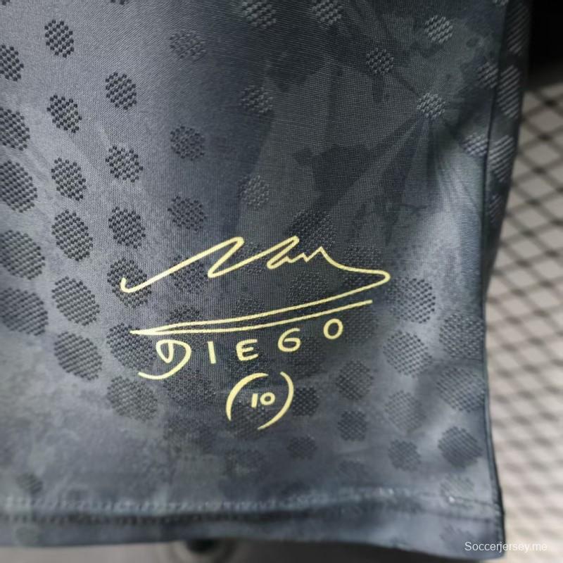 قميص اللاعب الإصدار 2026، طراز "أرجنتينا الأسود مع الشمس الذهبية"، الإصدار الخاص