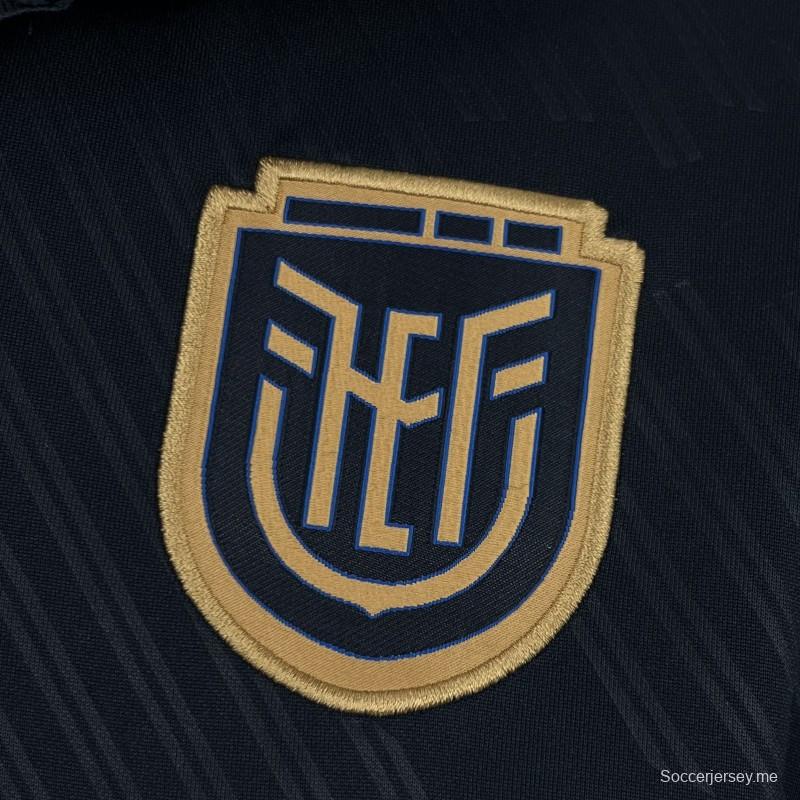 قميص إكوادور للرجال للمباريات خارج أرضهم في كأس العالم 2026