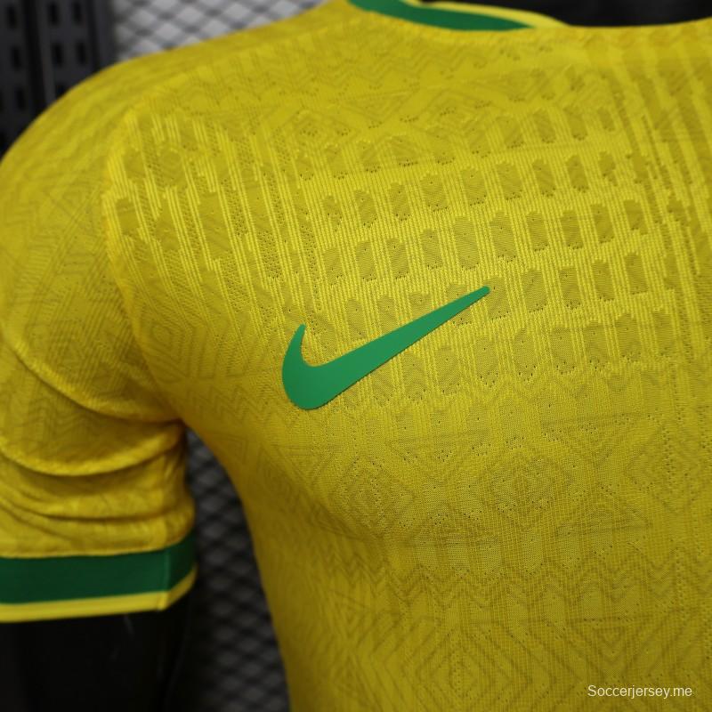 قميص اللاعب الإصدار 2026، قميص البرازيل الأصفر للعب على أرضها، إصدار خاص