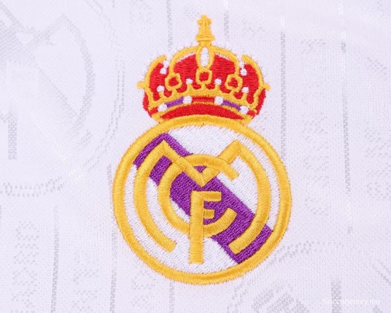 قميص ريال مدريد الرئيسي للأطفال طراز ريترو 96/97