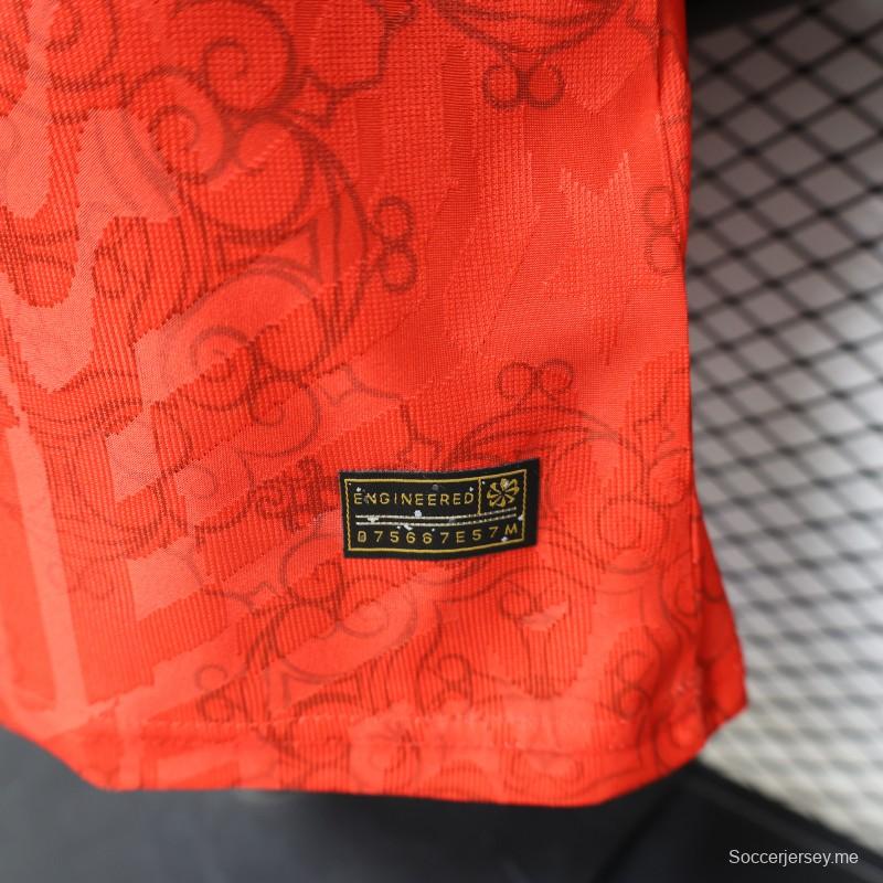 قميص المنتخب البرتغالي الأحمر الخاص باللاعبين، الإصدار 2026